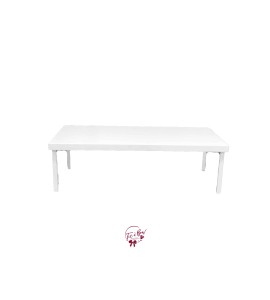 White Modern Kid's Table (6ft)