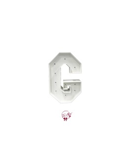 Marquee Letter G - 4ft Tall