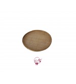 Basket: Wicker Flat Basket (Medium) 