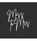 Sign: Miss to Mrs
