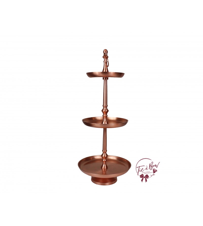 Rose Gold 3 Tier Tray