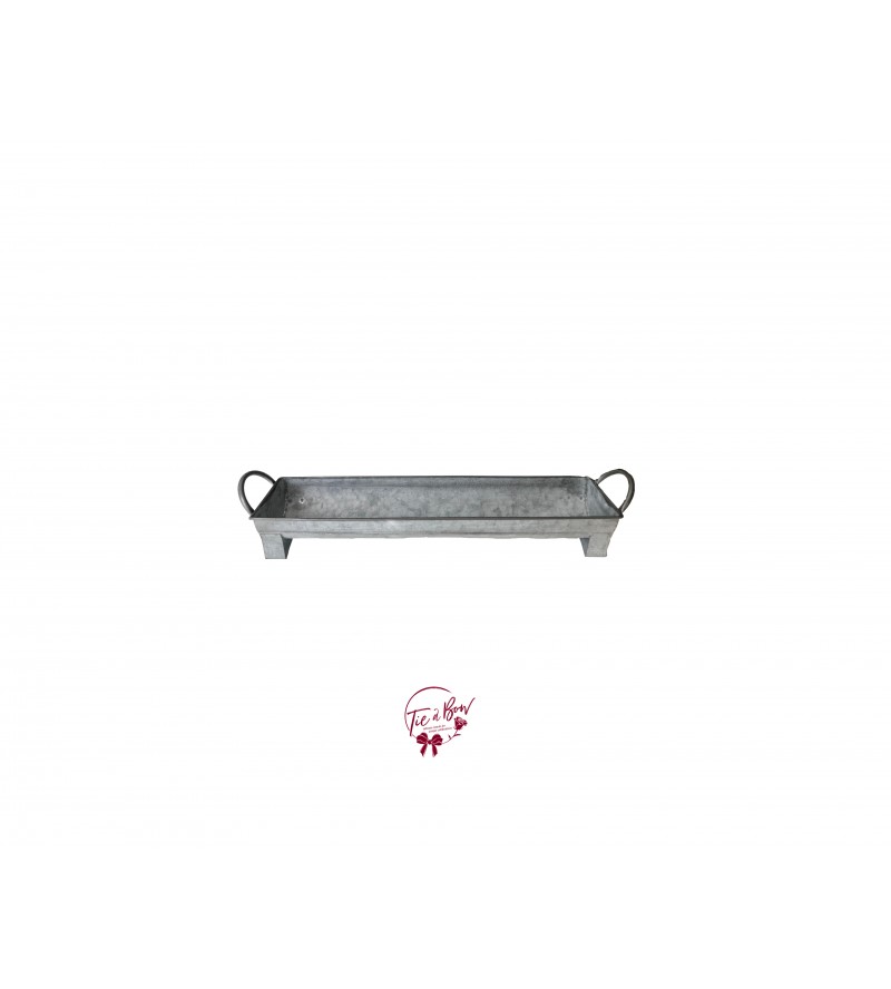 Galvanized Gutter Tray with Handles 