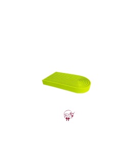 Neon Yellow Bolo Fluted Tray 