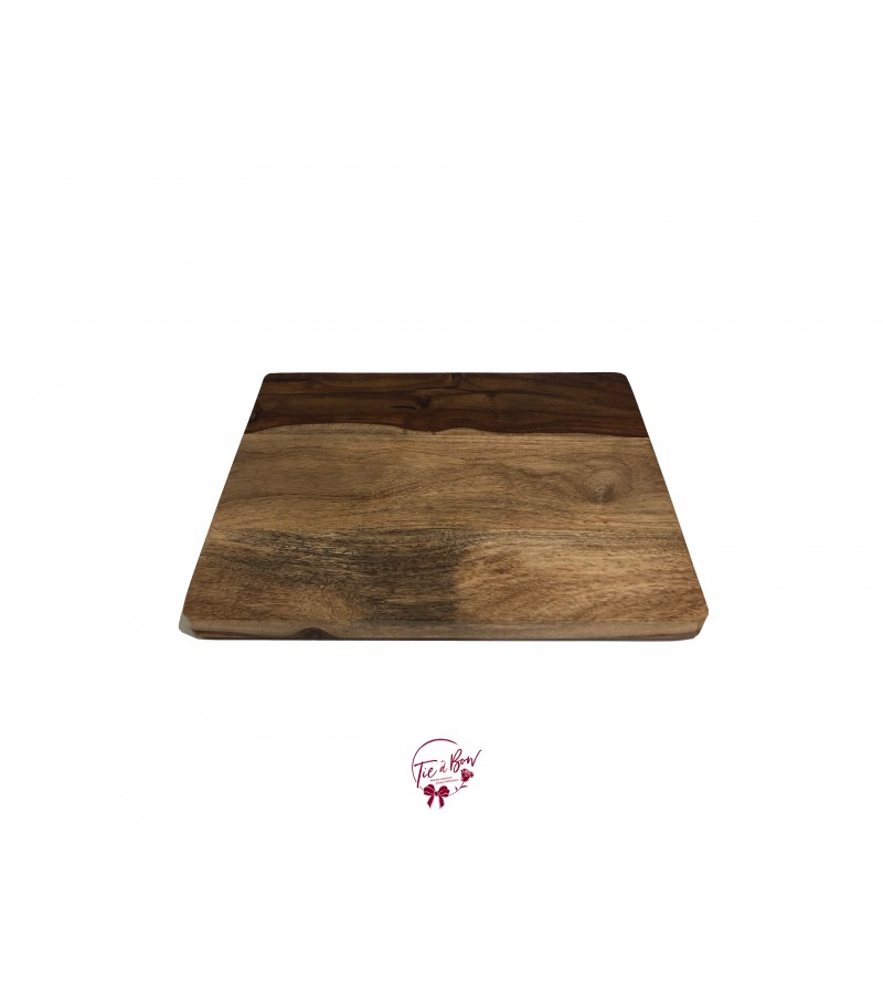 Wood: Rectangular Wood Tray 