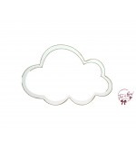 Cloud Keyhole Silhouette Applique (Small)