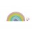 Rainbow: Pastel Colors Rainbow Silhouette