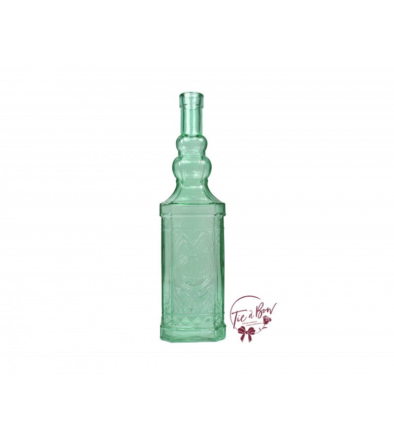 Green: Mint Green Vintage Bottle
