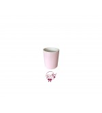Pink Vase: Light Pink Polkadots Vase 
