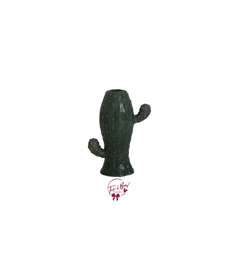 Pale Green Cactus Vase 