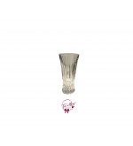 Clear Crystal Daffodil Vase 