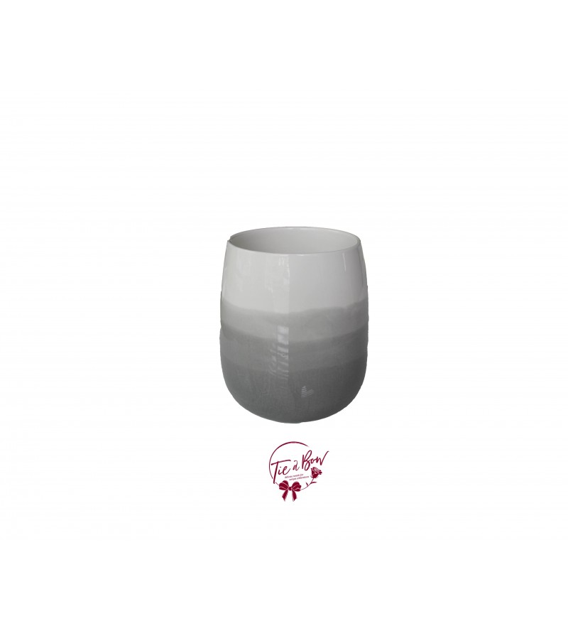 Gray Ombre Vase (Small)