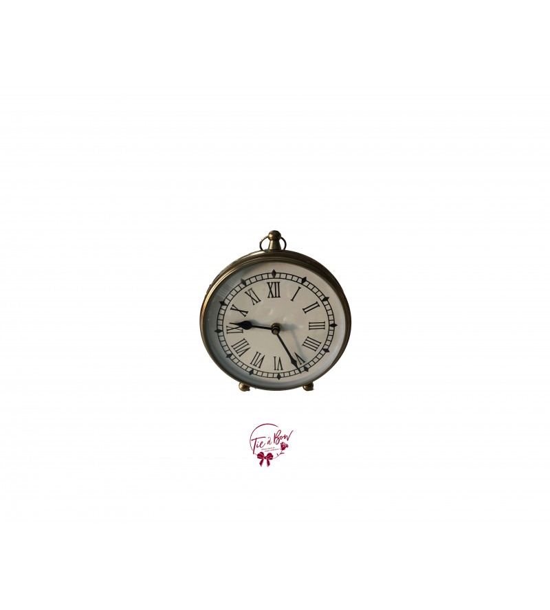 Clock: Vintage Brass Clock